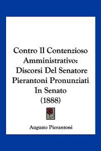 Contro Il Contenzioso Amministrativo