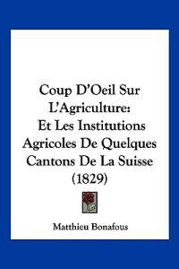 Coup D'Oeil Sur L'Agriculture