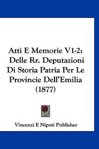 Atti E Memorie V1-2