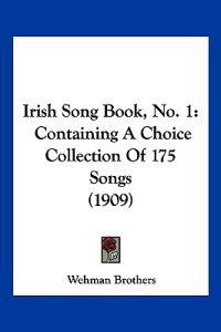 Irish Song Book, No. 1
