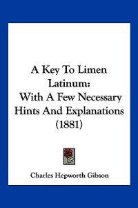A Key To Limen Latinum