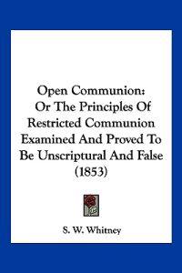Open Communion