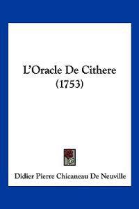 L'Oracle De Cithere (1753)