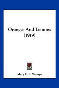 Oranges And Lemons (1919)
