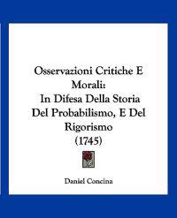 Osservazioni Critiche E Morali