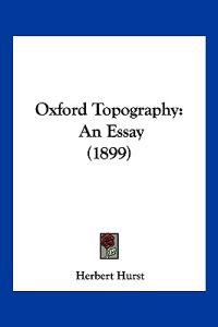 Oxford Topography