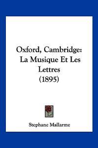 Oxford, Cambridge