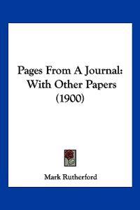 Pages From A Journal