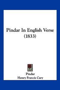 Pindar In English Verse (1833)