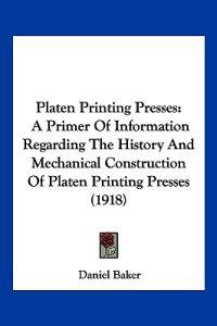 Platen Printing Presses