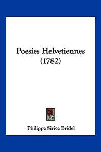 Poesies Helvetiennes (1782)
