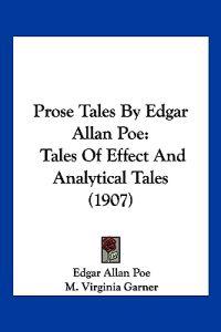 Prose Tales By Edgar Allan Poe