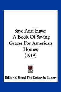 Save And Have