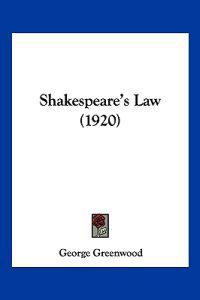 Shakespeare's Law (1920)