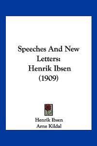 Speeches And New Letters
