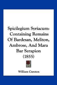 Spicilegium Syriacum