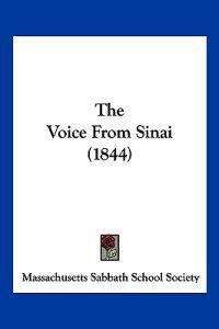 Bokomslag for "The Voice From Sinai (1844)"