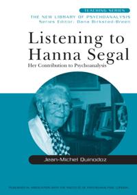 New Library of Psychoanalysis Teaching Series