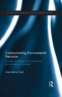 Routledge Explorations in Environmental Studies