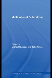 Routledge Studies in Federalism and Decentralization