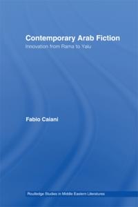 Routledge Studies in Middle Eastern Literatures