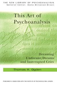 The New Library of Psychoanalysis