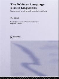 Written Language Bias in Linguistics