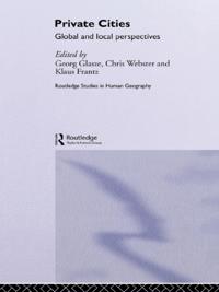 Routledge Studies in Human Geography