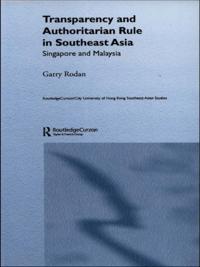 Routledge/City University of Hong Kong Southeast Asia Series