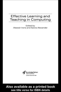 Effective Learning and Teaching in Higher Education