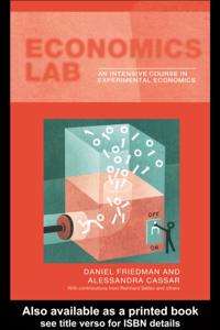 Routledge Advances in Experimental and Computable Economics