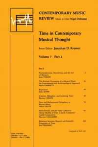 Contemporary Music Review