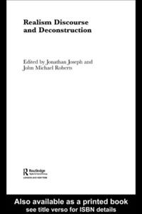Routledge Studies in Critical Realism