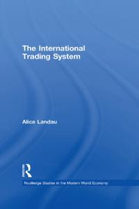 Routledge Studies in the Modern World Economy