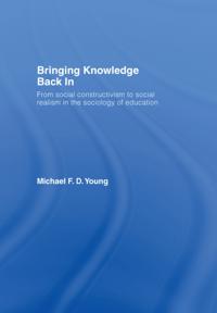 Bringing Knowledge Back In