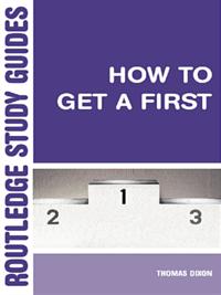 How to Get a First