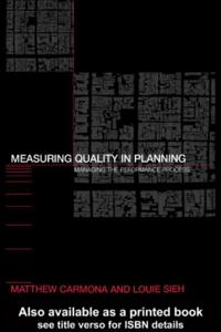 Measuring Quality in Planning