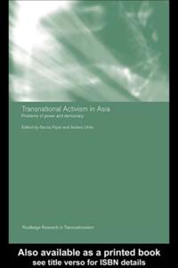 Routledge Research in Transnationalism