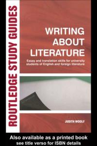 Writing About Literature
