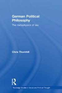 Routledge Studies in Social and Political Thought