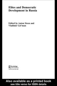 Routledge Studies of Societies in Transition