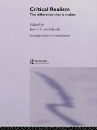 Routledge Studies in Critical Realism
