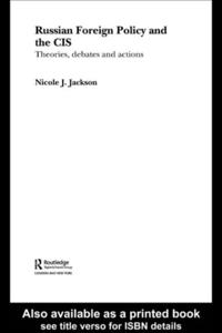 Routledge Advances in International Relations and Global Politics
