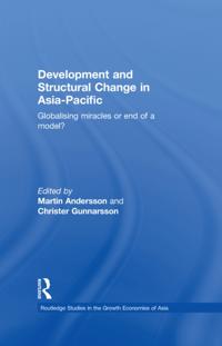 Routledge Studies in the Growth Economies of Asia