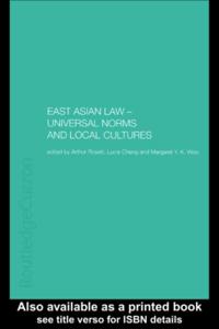 East Asian Law