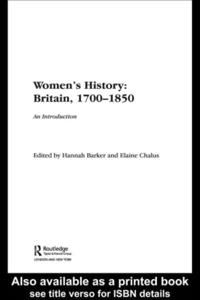 Women's and Gender History