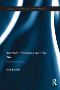 Routledge Research in Corporate Law