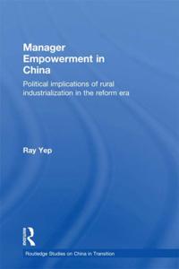 Routledge Studies on China in Transition