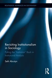Routledge Advances in Sociology