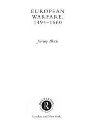 Warfare and History